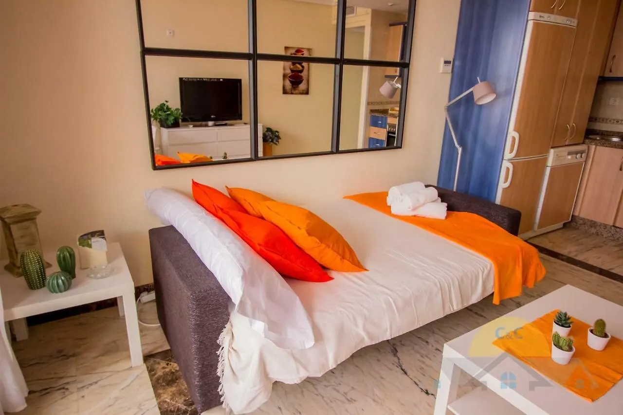 Apartamento Con Encanto En Benalmadena Costa A 350 Mt Playa!! 0*,